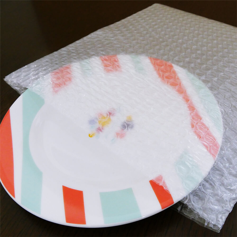 プチプチ袋 正方形サイズ 500枚入 三層品 1セット(ご注文単位1セット)【直送品】