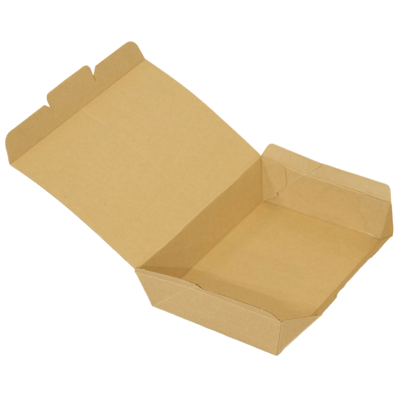 テイクアウト フードボックス 茶 400枚入 間口159×115mm 1セット(ご注文単位1セット)【直送品】