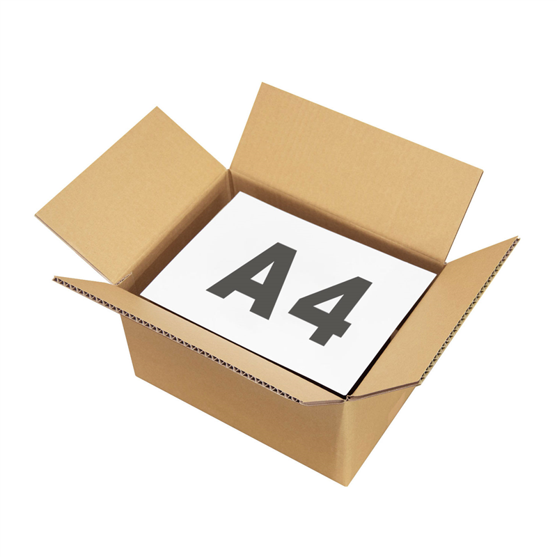 底面A4 80サイズ ダンボール 30枚入 34×25×19cm 1セット（ご注文単位1セット）【直送品】
