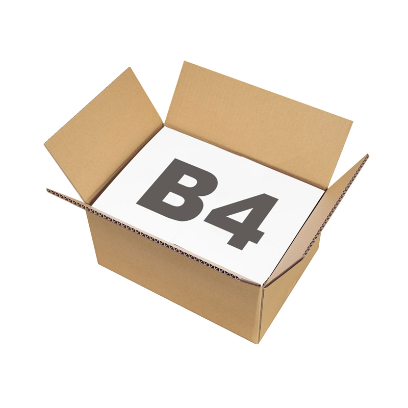 底面B4 100サイズ ダンボール 30枚入 38.5×27.5×19cm 1セット(ご注文単位1セット)【直送品】