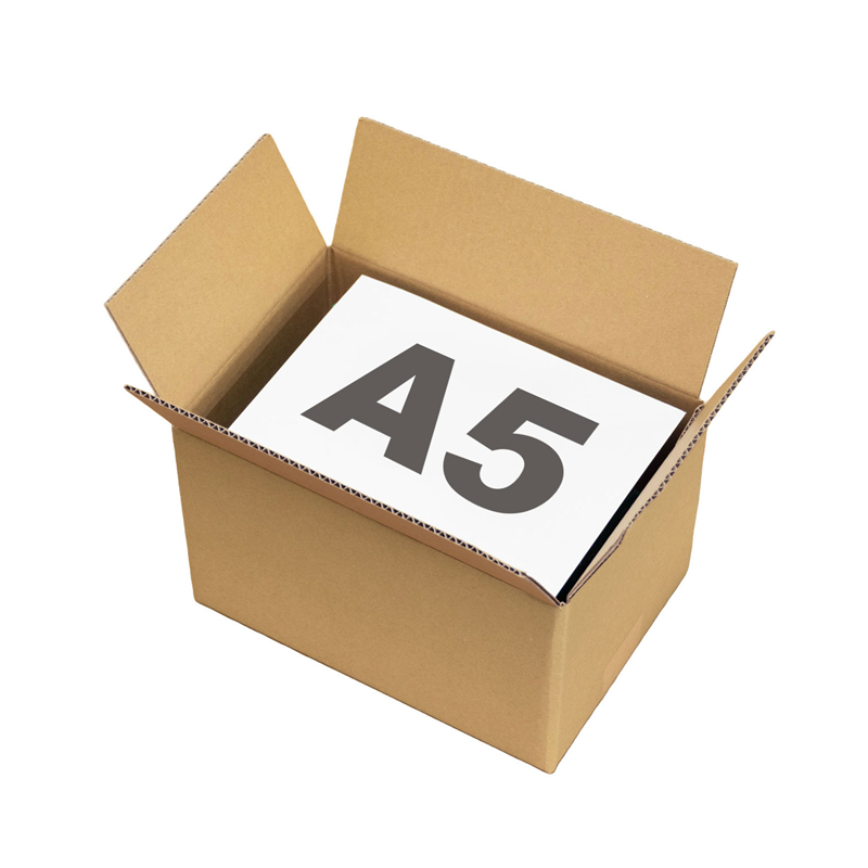 底面A5 60サイズ ダンボール 30枚入 24.6×16.6×16.2cm 1セット（ご注文単位1セット）【直送品】