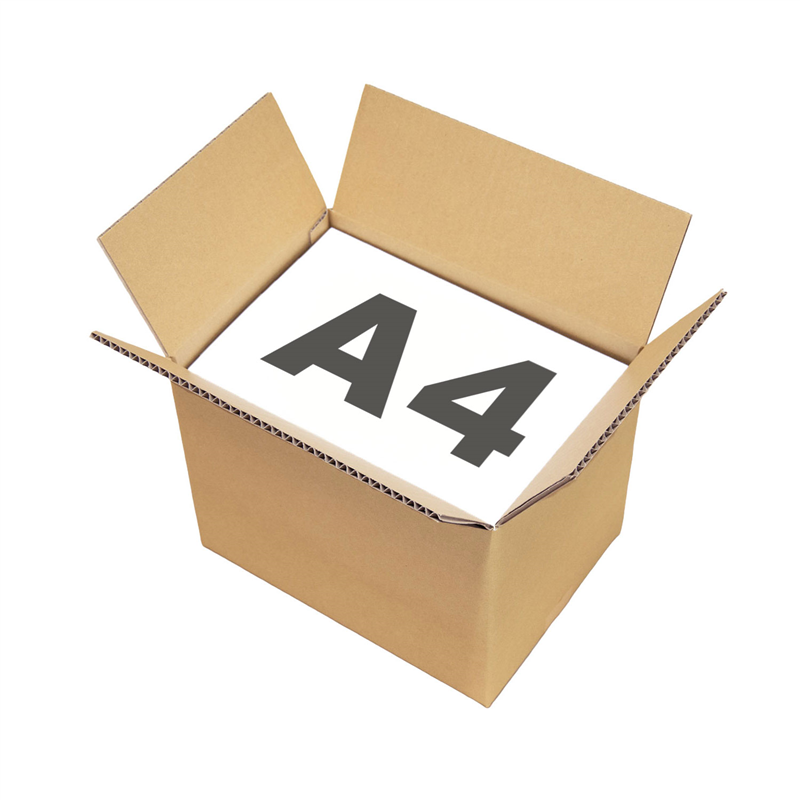 底面A4 80サイズ ダンボール 20枚入 31.5×22.5×25cm 1セット（ご注文単位1セット）【直送品】