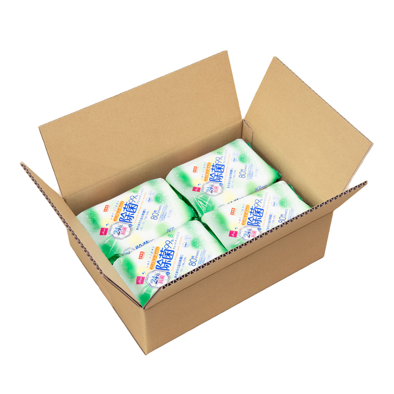 底面B4 80サイズ ダンボール 10枚入 38×27×14cm 1セット(ご注文単位1セット)【直送品】