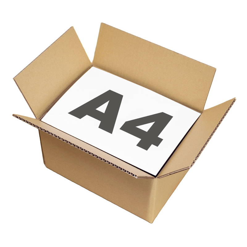 底面A4 80サイズ ダンボール 30枚入 31.5×22.5×17.8cm 1セット（ご注文単位1セット）【直送品】