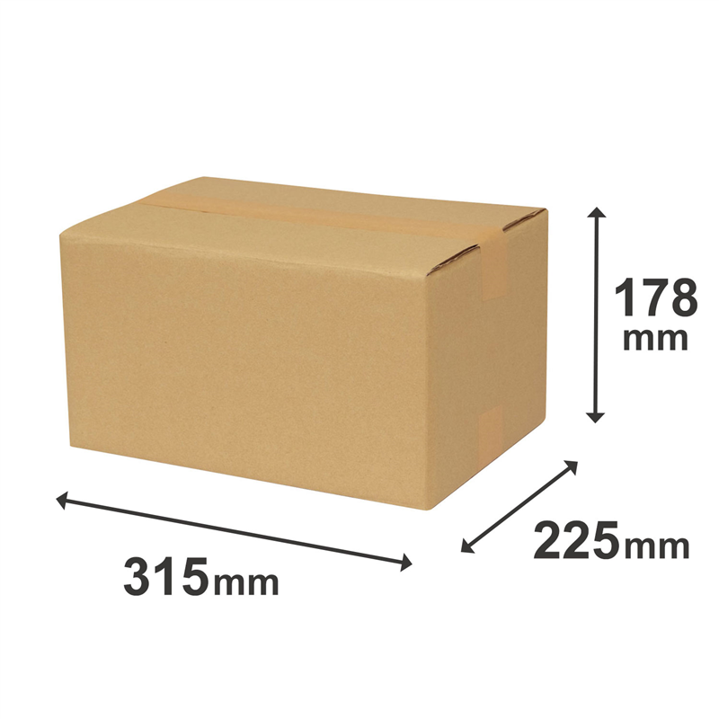 底面A4 80サイズ ダンボール 30枚入 31.5×22.5×17.8cm 1セット（ご注文単位1セット）【直送品】