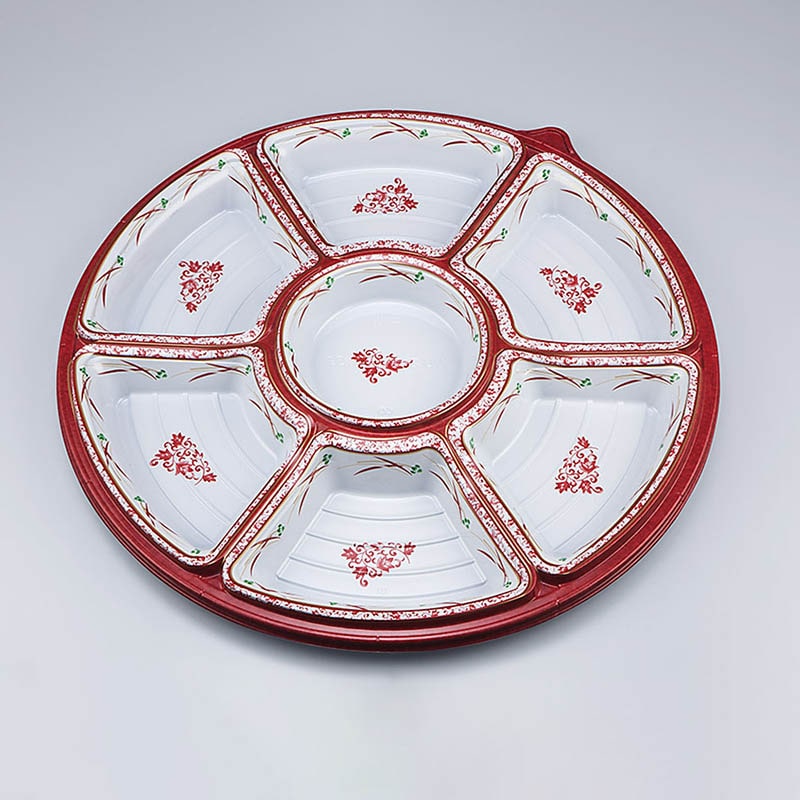 シーピー化成 オードブル容器 NUオードブル 本体 39 赤伊万里 10枚/袋（ご注文単位1袋）【直送品】