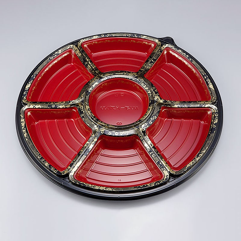 シーピー化成 オードブル容器 NUオードブル 本体 39 山中 10枚/袋(ご注文単位1袋)【直送品】