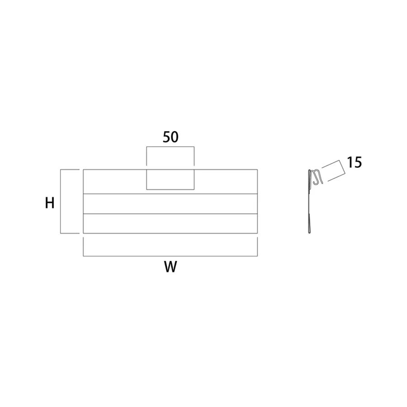 ＳＡフックカードケースPET0.5ｔ Ｂ6 1/2 1枚（ご注文単位10枚）【直送品】