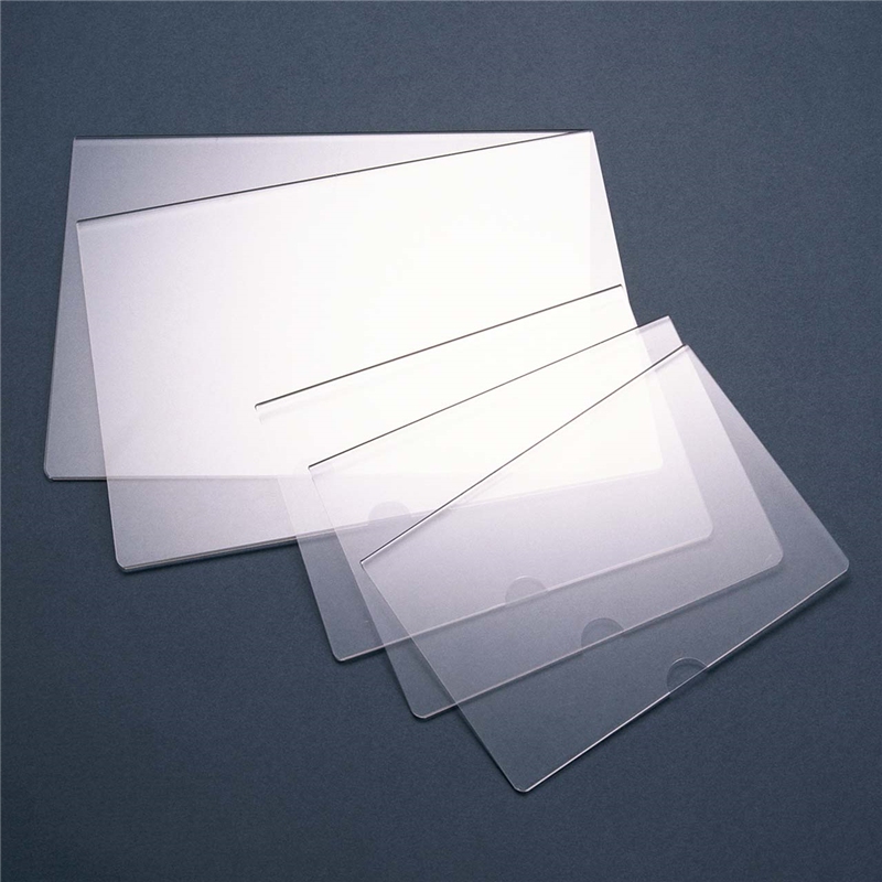 Ｕ型カードケース PET1.0ｔ Ａ5 厚紙対応 1枚（ご注文単位5枚）【直送品】