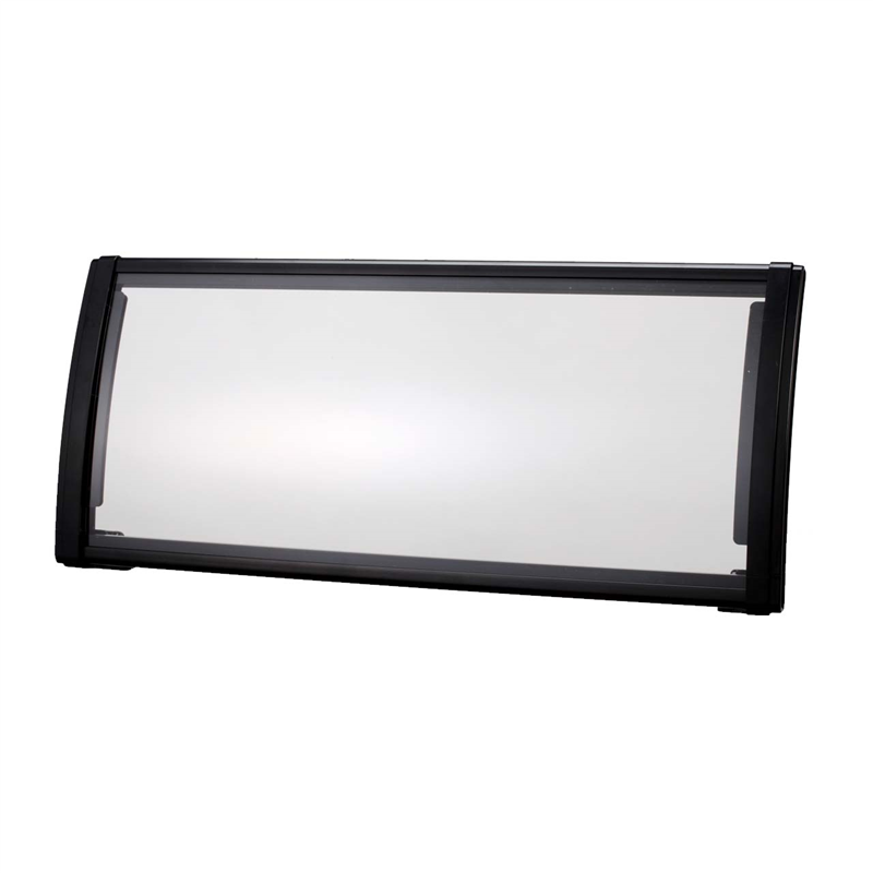 アーバンフレーム Ｗ900×Ｈ150黒 凸ラウンド 1個（ご注文単位1個）【直送品】