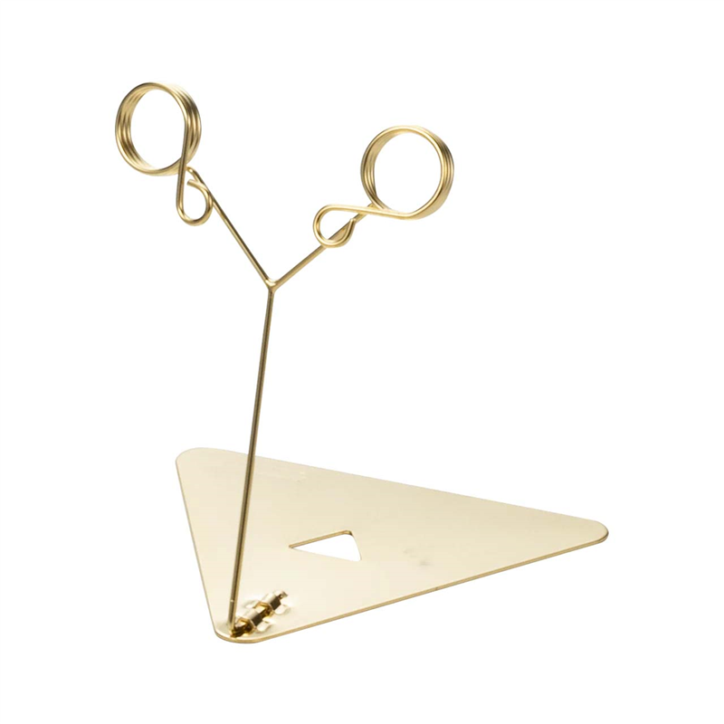 Ｗリングスタンド－Ｐ Ｈ200 ゴールド 1個（ご注文単位1個）【直送品】