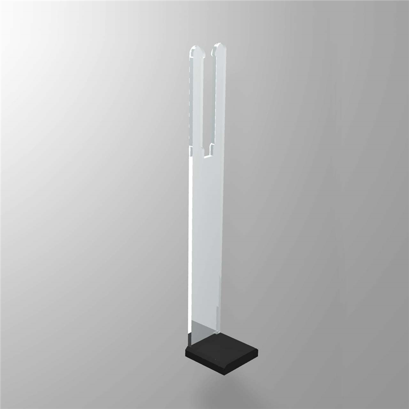 クリアパネルスタンド Ｈ200 1個（ご注文単位1個）【直送品】