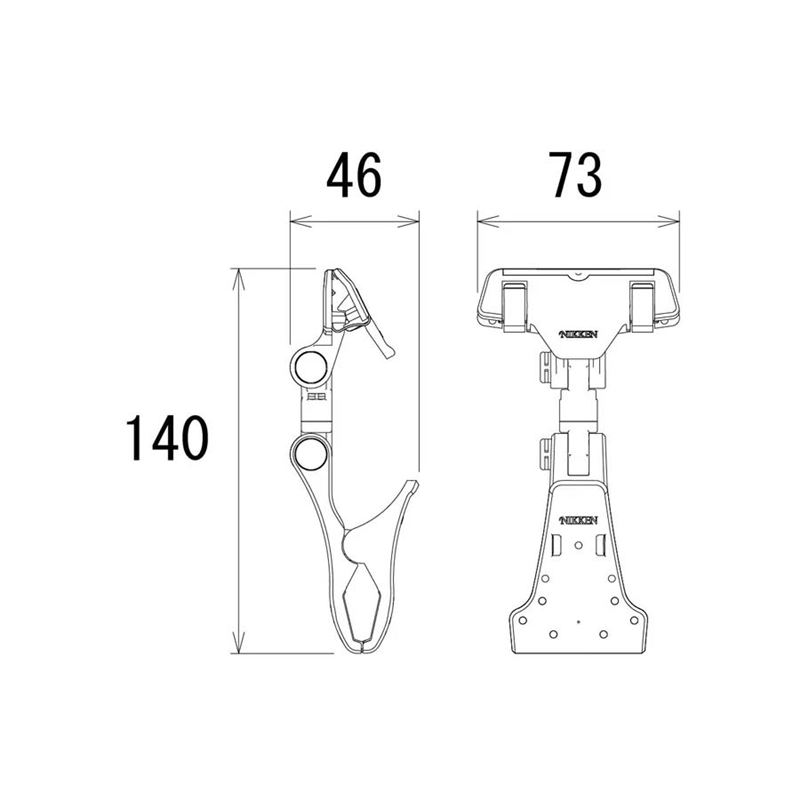 Ｇバインドフリ－ Ｌ140 ブラック 1本（ご注文単位1本）【直送品】