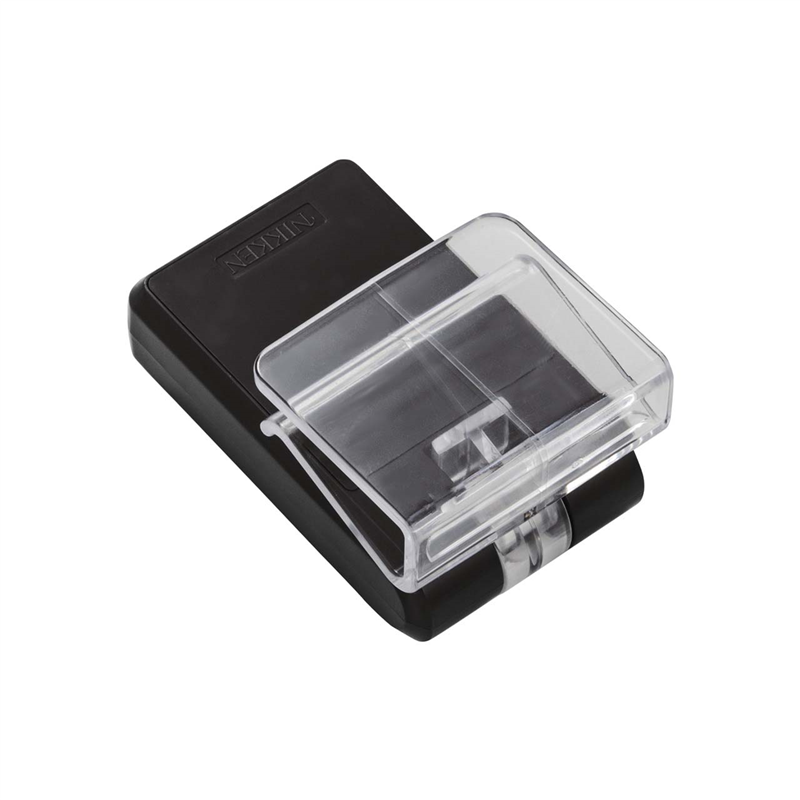 パネルラック ＬＯＣ－2 ブラック 1個（ご注文単位2個）【直送品】