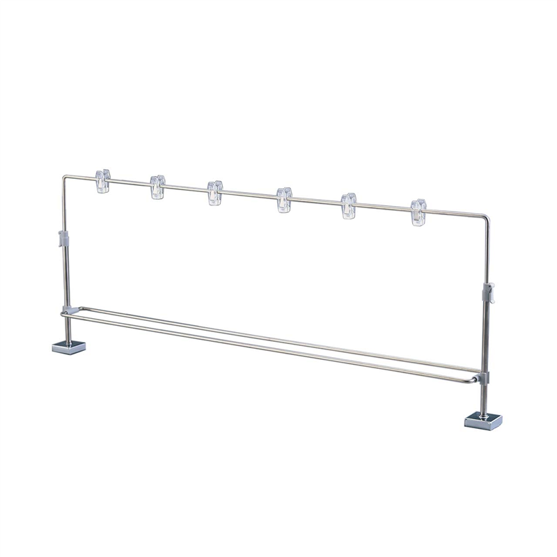 平冷ケース用ＰＯＰバ－Ｗ900×Ｈ450 シルバー 1本（ご注文単位1本）【直送品】