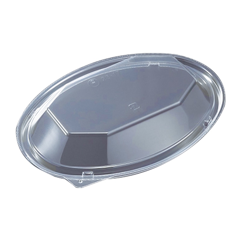 中央化学 軽食容器 TAオクタル 内嵌合蓋 23-17 50枚/袋（ご注文単位4袋）【直送品】