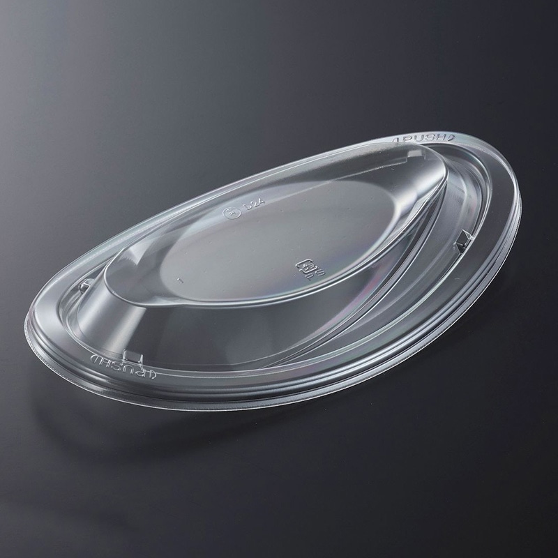 中央化学 軽食容器 SDセイル 外嵌合蓋 D24 50枚/袋（ご注文単位6袋）【直送品】