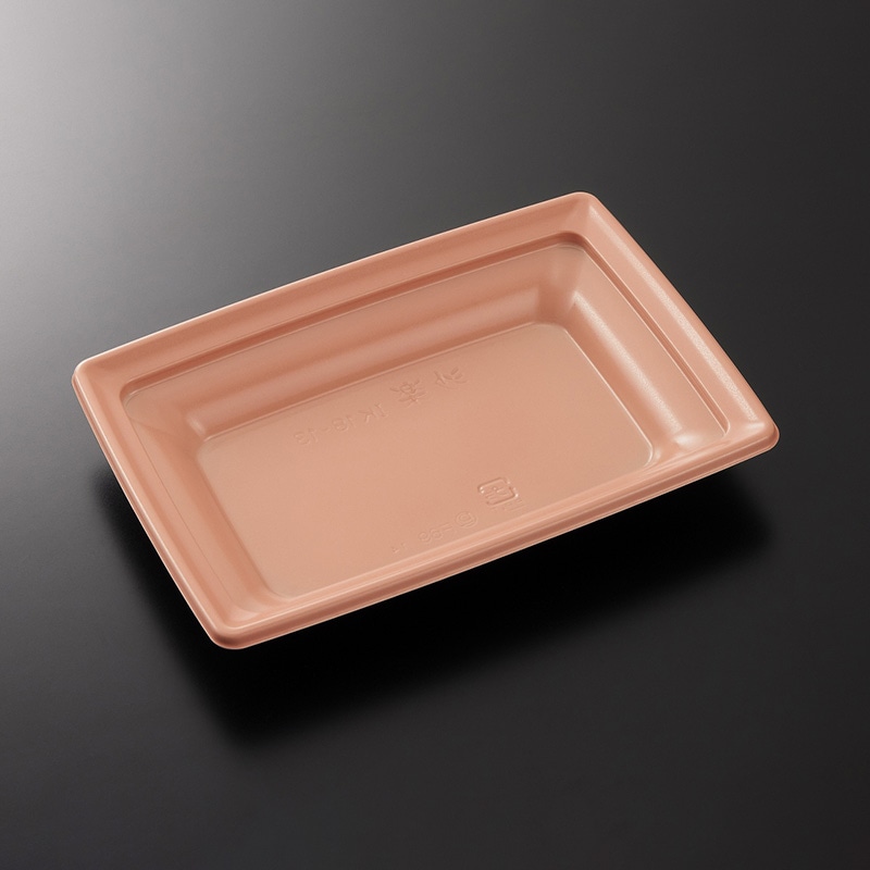 中央化学 惣菜・軽食容器 CT沙楽 IK18-13 NP-BK 身 50枚/袋(ご注文単位8袋)【直送品】