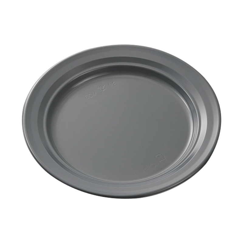 中央化学 惣菜・軽食容器 CT沙楽 M23 グレー 身 50枚/袋（ご注文単位4袋）【直送品】