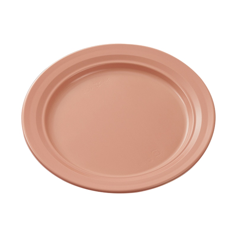 中央化学 惣菜・軽食容器 CT沙楽 M24 ピンク 身 50枚/袋（ご注文単位4袋）【直送品】