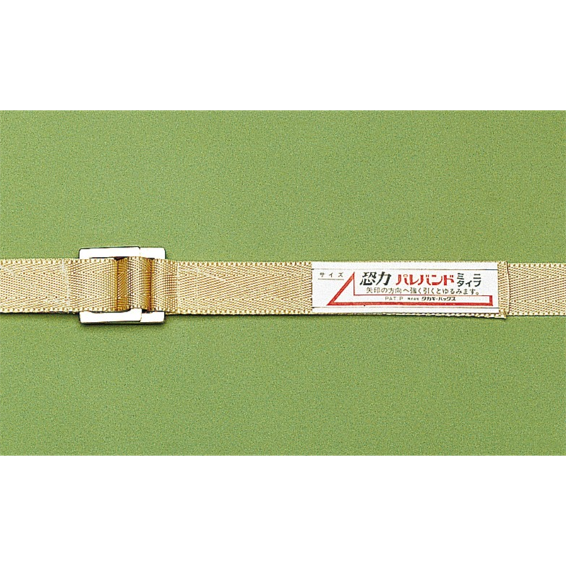 タカギパックス 恐力パレバンド 25mm Lサイズ 黒 1本（ご注文単位1本）【直送品】