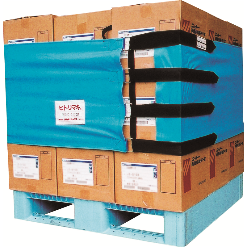 タカギパックス ヒトリマキ 青 W600×L3600 1枚(ご注文単位1枚)【直送品】