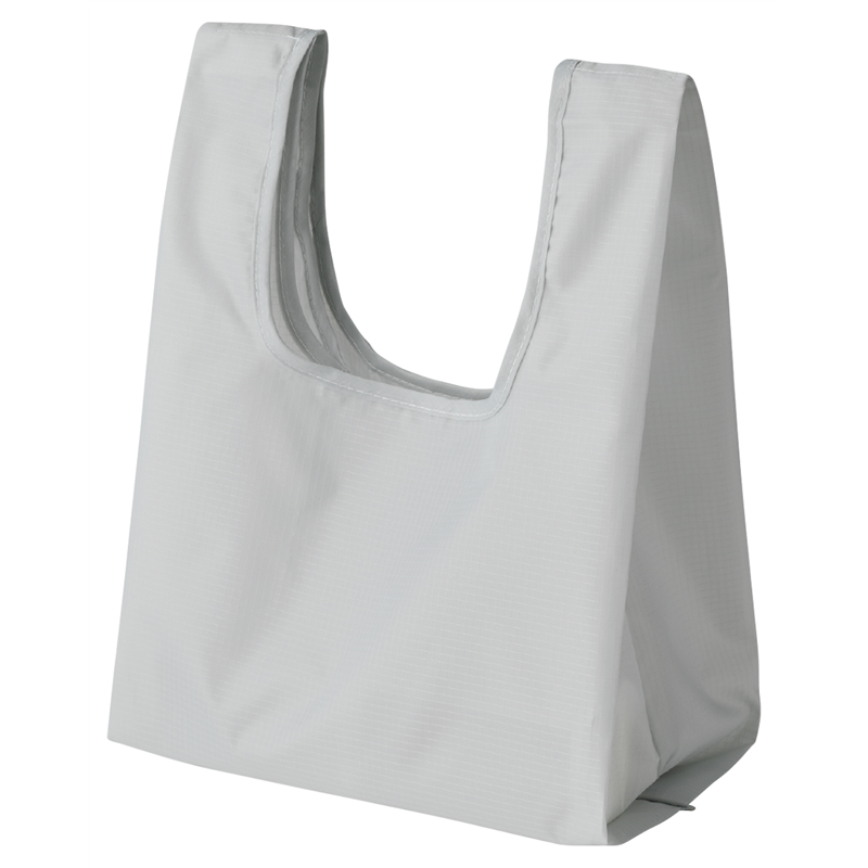 テントクロス折りたたみトートmini グレー 1個（ご注文単位10個）【直送品】