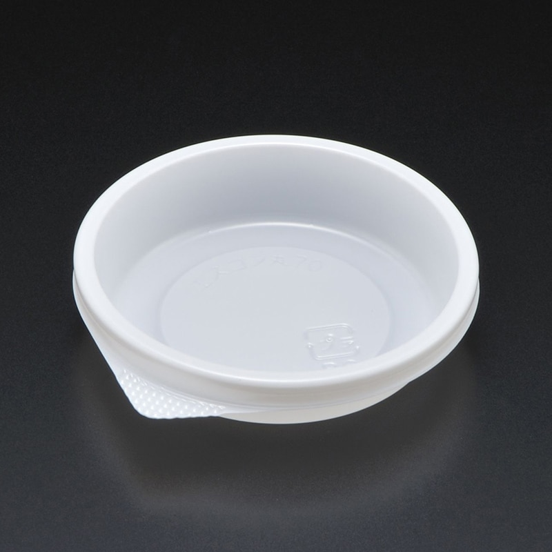 大黒工業 エスコン 丸70 W 100枚/袋（ご注文単位1袋）【直送品】