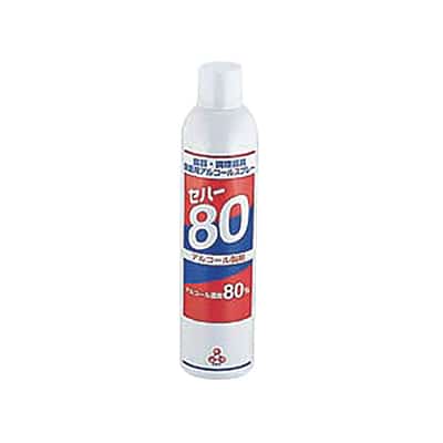 大黒工業 除菌用アルコールスプレーセハー80 370ml （ご注文単位1本）【直送品】