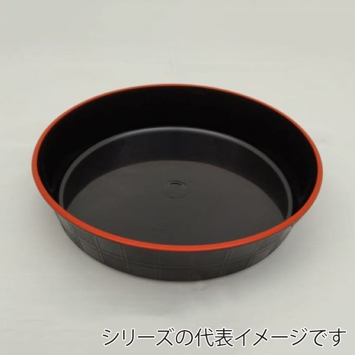 大黒工業 市松 35 黒・赤フチ 10枚/袋（ご注文単位1袋）【直送品】