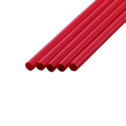 大黒工業 403 ストレートストロー6×17赤 500P 裸 500本/箱（ご注文単位1箱）【直送品】