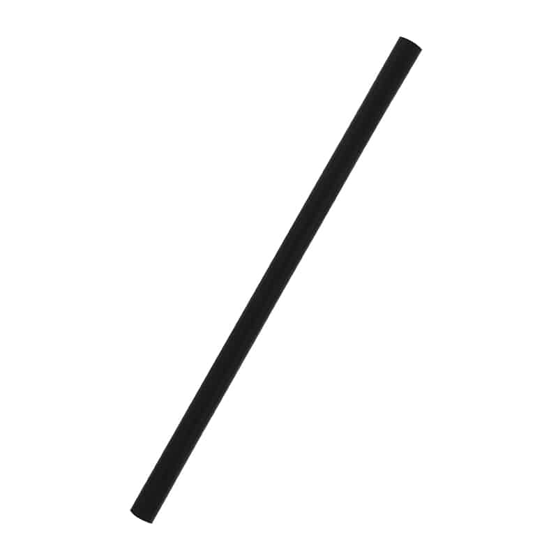 大黒工業 604 Sストロー裸 10×21 黒 200本/箱（ご注文単位1箱）【直送品】