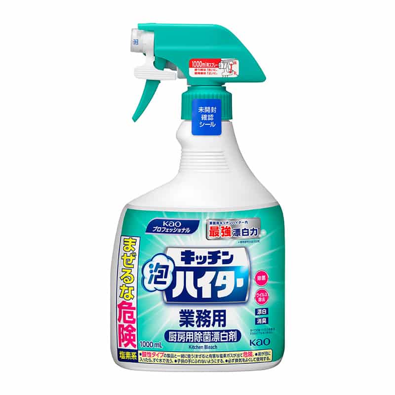 大黒工業 キッチン泡ハイター 1L スプレー （ご注文単位1本）【直送品】