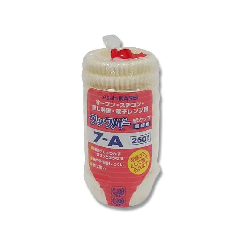 大黒工業 クックパー紙カップ 7-A 250枚/包（ご注文単位1包）【直送品】