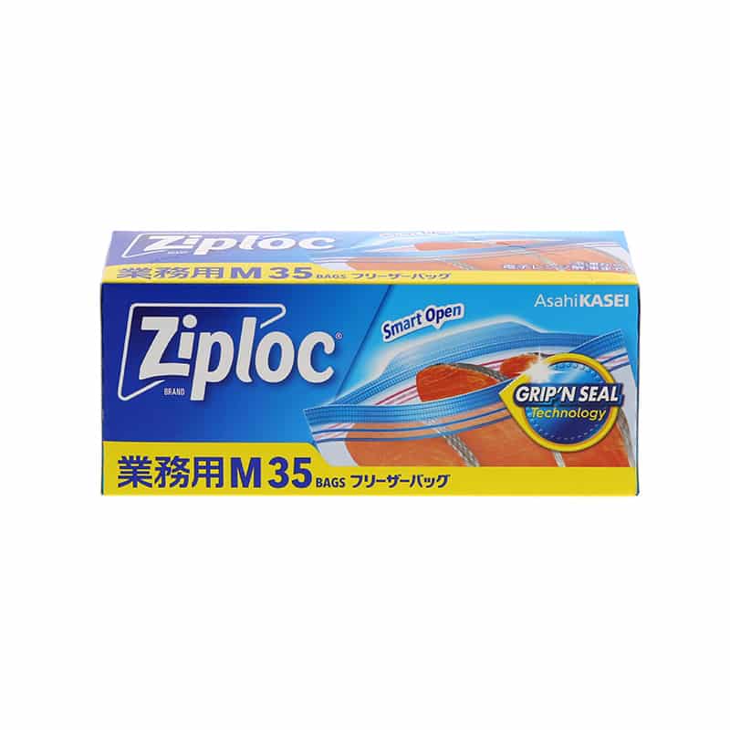 大黒工業 ZLフリーザーバッグ業務用 M 35枚/パック（ご注文単位1パック）【直送品】