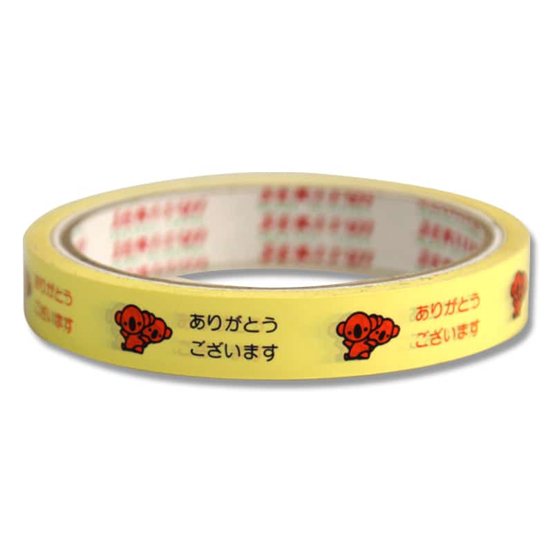 大黒工業 毎度セロテープ 15×25 黄 1巻（ご注文単位1パック）【直送品】