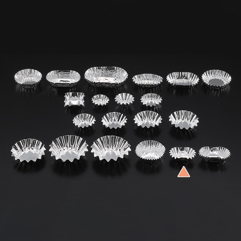 大黒工業 S7697 ホイルケース 厚手 小判 6号 250枚/袋（ご注文単位1袋）【直送品】