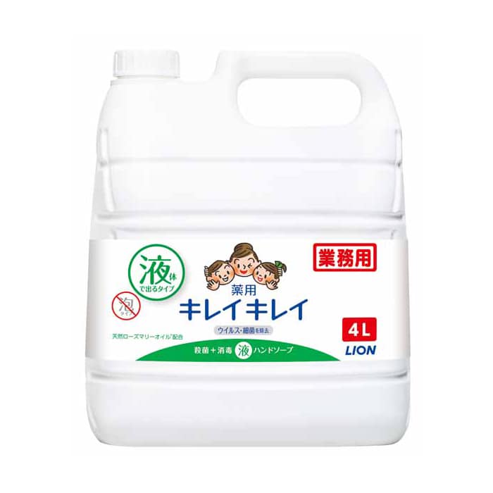 大黒工業 キレイキレイ薬用ハンドソープ 4L （ご注文単位1本）【直送品】