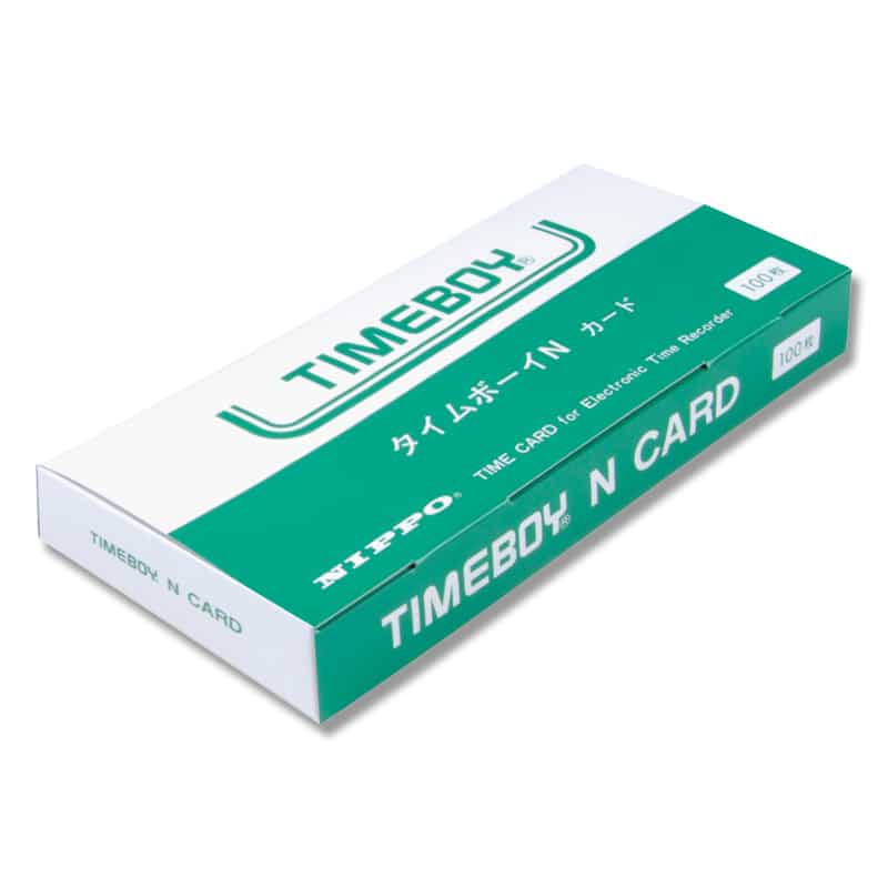 大黒工業 タイムボーイ Nカード 100枚/箱（ご注文単位1箱）【直送品】