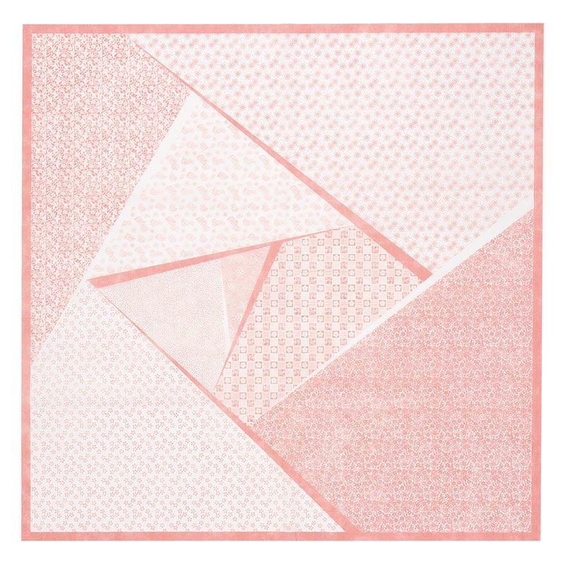 大黒工業 結べる紙風呂敷 紅梅900角 20枚入 20枚/束（ご注文単位1束）【直送品】