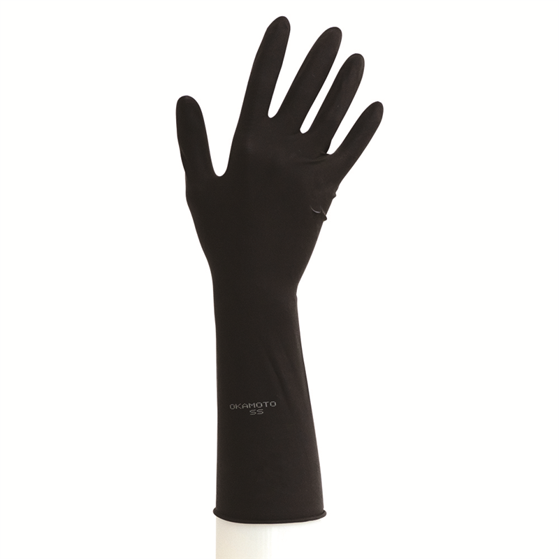 オカモト ブラックグローブ L 1箱(ご注文単位1箱)【直送品】