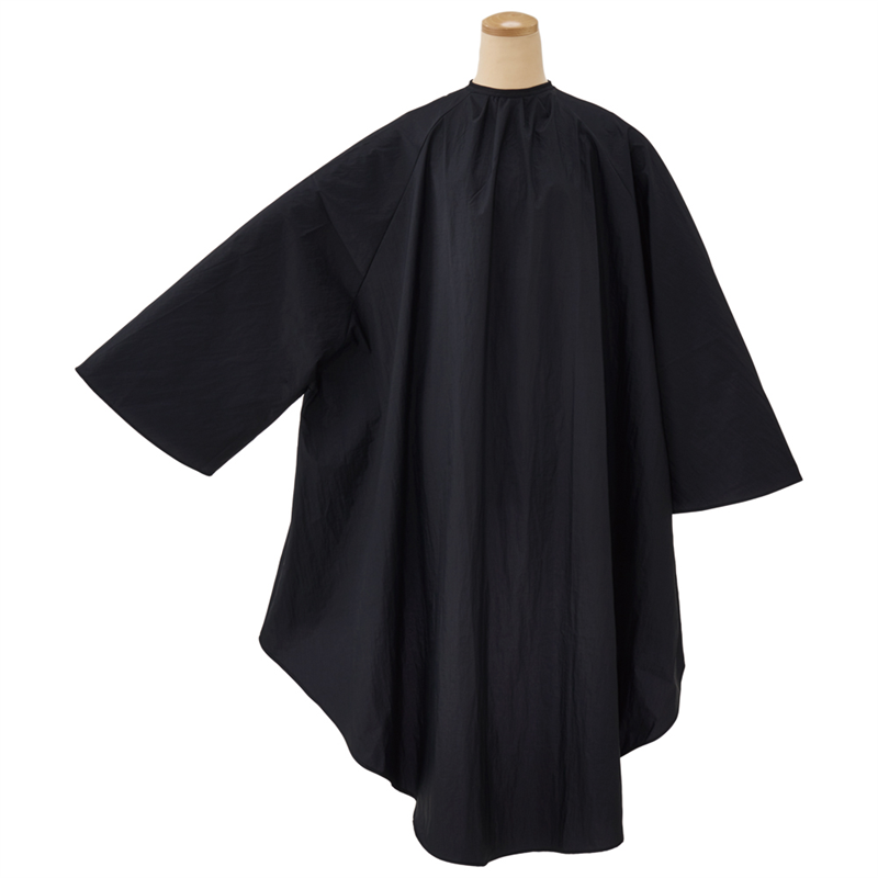 袖付きヘアダイクロス エコ ブラック 1個(ご注文単位1個)【直送品】