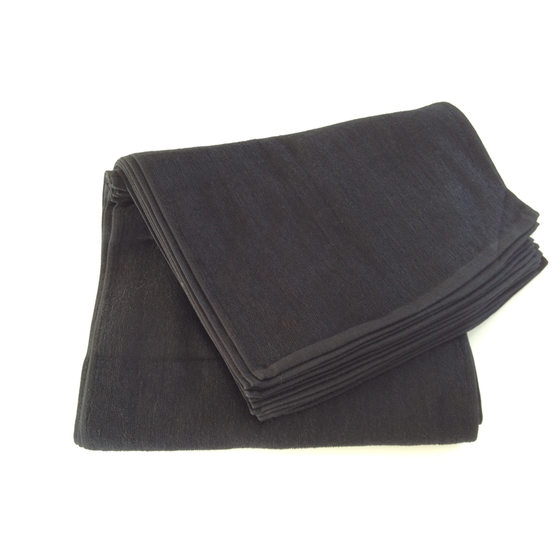 パーフェクトタオル 250匁 黒 1袋(ご注文単位1袋)【直送品】