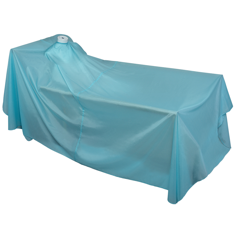 ベッド用 カット専用クロス ブルー 1個(ご注文単位1個)【直送品】