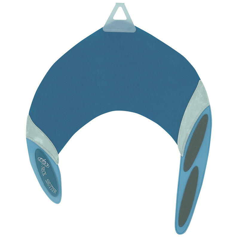 ネックシャッター ME ブルー 1個(ご注文単位1個)【直送品】