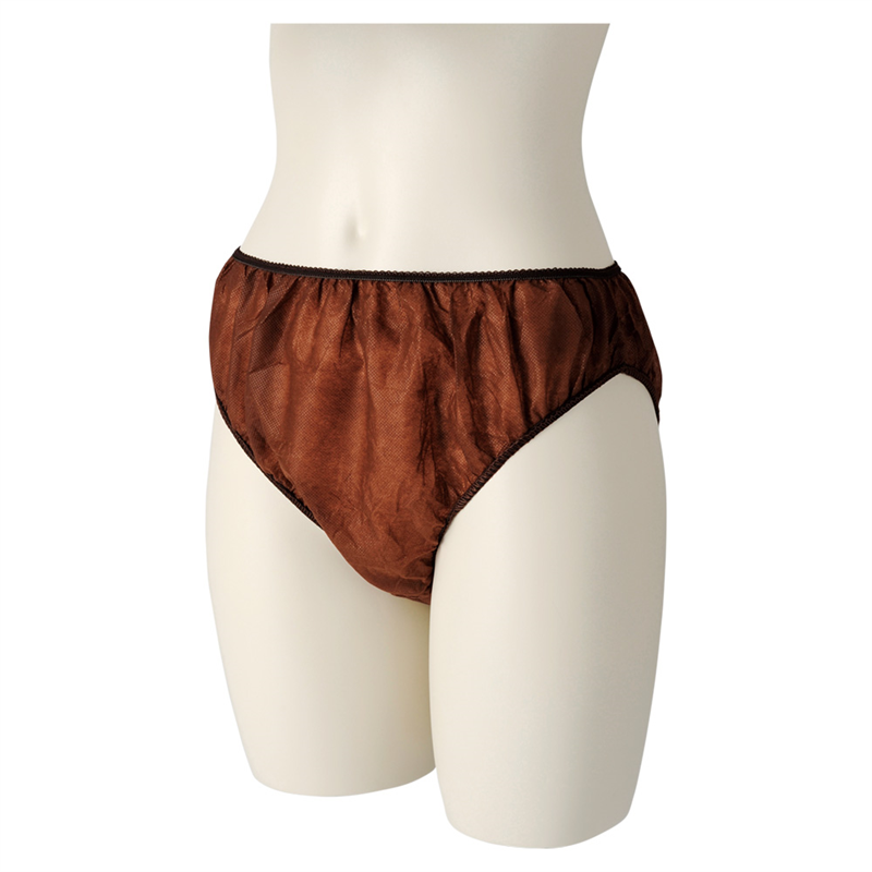 ペーパーショーツ 5L ブラウン 50枚 1袋(ご注文単位1袋)【直送品】