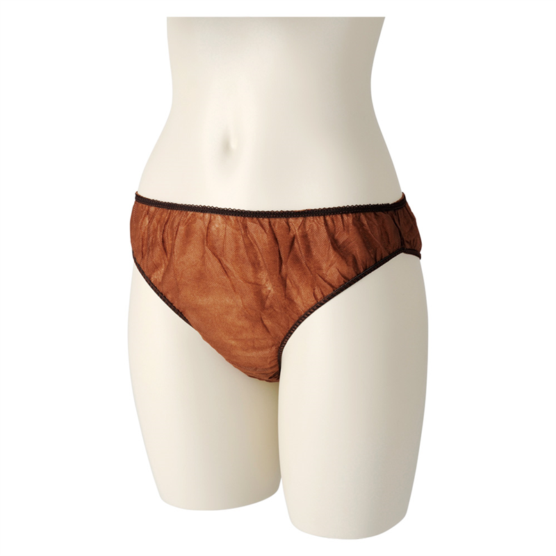 ペーパーショーツ ブラウン 50枚 1袋(ご注文単位1袋)【直送品】