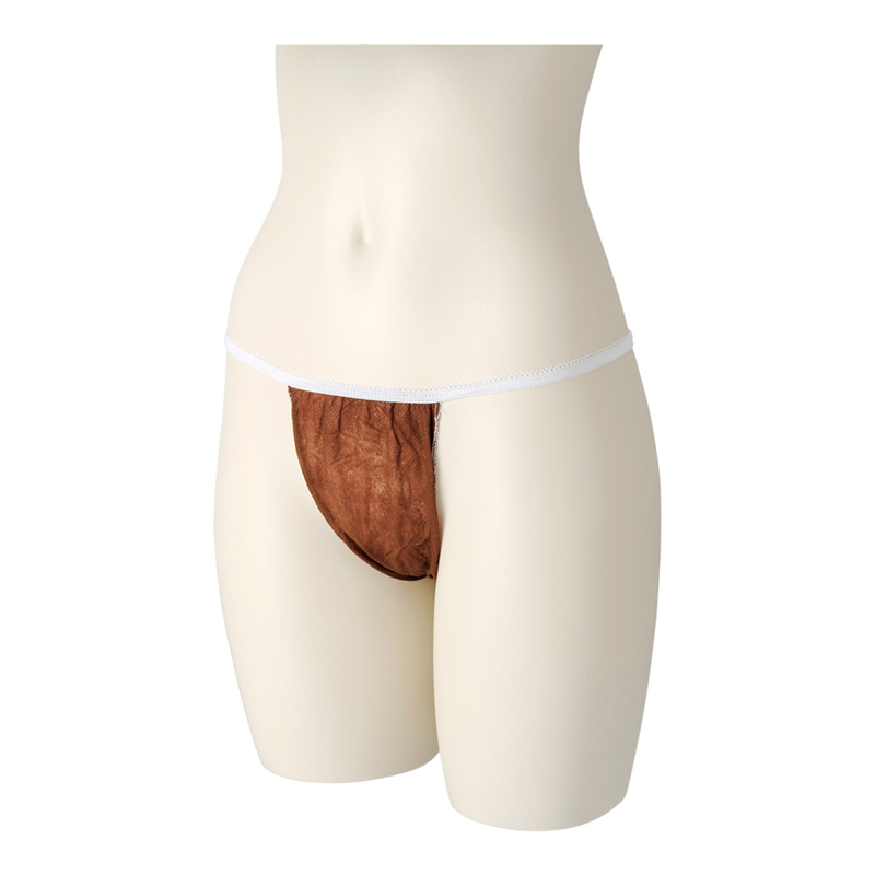 ペーパーTバック ブラウン 100枚 1袋(ご注文単位1袋)【直送品】