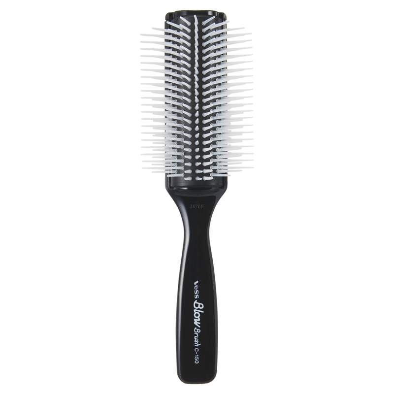 C-150 ブローブラシ ブラック 1個(ご注文単位1個)【直送品】