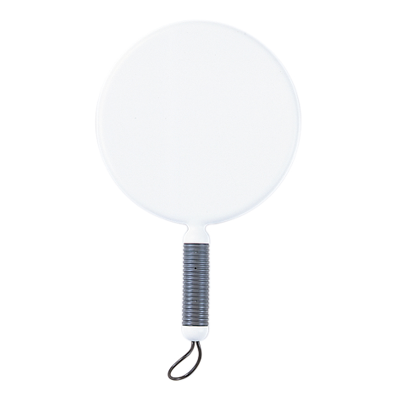 Y-1203 ハンドミラー ホワイト 1枚(ご注文単位1枚)【直送品】